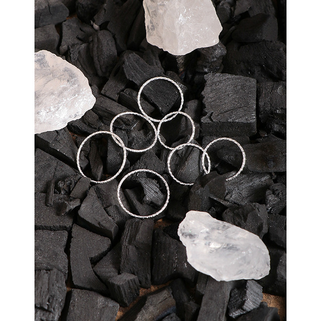 High Quality Simple 925 Sterling Silver Ring for Women Wholesale Wrist Women Ring Delicate Silver Jewelry