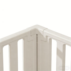 Fabrika Doğrudan Satış Kapalı Alan Köpekler İçin Anti-Atlama Evcil Hayvan Çiti Evcil Hayvan Mobilyası Taşınabilir Oyun Çiti Kapılı Evcil Hayvan Kapıları ve Oyun Alanları - Product Image 5