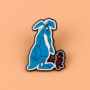 Broche en émail Abeille et Dauphin, Épingles de revers de dessin animé, Badges pour sacs à dos, accessoires vestimentaires, bijoux animaux, cadeaux pour amis - Product Image 3