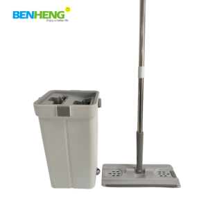 <span class=keywords><strong>Russe</strong></span> nouvelle haute qualité 360 degrés rotatif Double face pince fixe en caoutchouc raclette vadrouille plate avec ensemble de seau - Product Image 4