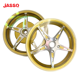 Cerchi in Alluminio CNC Personalizzati 12"x3.0J per <span class=keywords><strong>Vespa</strong></span>, Ruote Leggere Anteriori e Posteriori per Scooter, Resistenti alle Condizioni Meteo Tropicali - Product Image 3