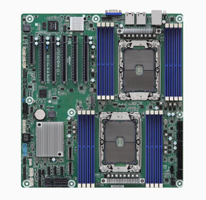 Nouvelle carte mère de serveur ATX monocanal GENOAD8UD-2T/X550 SP5 LGA 6096 pour AMD EPYC 9004 8 canaux DDR5 4 PCIe 5.0 X16 - Product Image 4