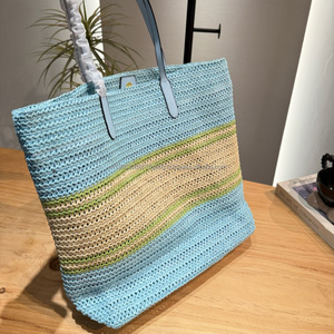 Nouveauté 2026 : Sacs fourre-tout tissés en paille de créateur pour femmes, best-sellers de New York – Sacs à bandoulière d'été pour la plage, sacs à main pour femmes (Bolsos Coachings) - Product Image 6