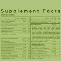 Vitamines essentielles OEM, minéraux, aliments entiers naturels, probiotiques, oméga-3, zinc, vitamines pour hommes, multivitamines quotidiennes