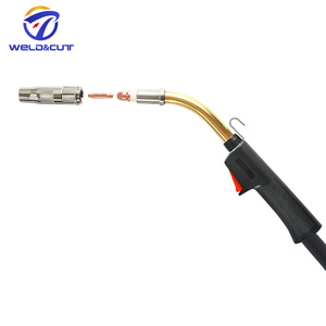 Kemppi MIG mt38 làm mát bằng không khí 300A CO2 Hàn ngọn đuốc với Euro nối 3.5m 5m 6253038 6253039 - Product Image 4