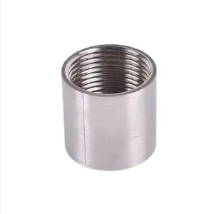 Factory Direct Sells 304 Stainless Steel Female Threaded Nipple BSPT BSPP NPT G Threaded Non-Standard Can Be Customized 1/8