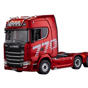 HUINA 1501 770S <span class=keywords><strong>Scania</strong></span>, Camión de Remolque Eléctrico RC de Metal, 19 Canales, Escala 1/18, <span class=keywords><strong>Control</strong></span> <span class=keywords><strong>Remoto</strong></span>, Luces y Sonido - Product Image 1