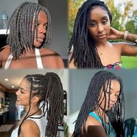 Extensions de micro-locks en cheveux humains bouclés en gros 2025 – Extensions de locks en cheveux humains non traités avec extrémités bouclées pour tresses