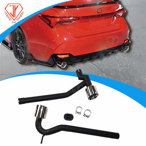 Tuyau d'échappement modifié de marque JY pour yota avalon kit de carrosserie accessoires universel épaissi double sortie queue <span class=keywords><strong>gorge</strong></span> 2019 + - Product Image 3