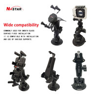 Trépied flexible pour adaptateur de micro Go Pro support d'écran de fenêtre pour gopro support d'aspiration Ram caméra d'action support de pare-brise