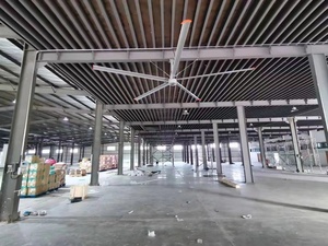 Ventilateur de plafond industriel HVLS de 24 pieds (7,3 m) avec roulement et pales en alliage d'aluminium et de magnésium 380V/220V pour les hangars d'élevage - Product Image 6