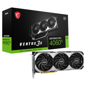 Used MS'I GeForce RTX 4060 Ti VENTUS 3X 8G OC <b>Graphics</b> <b>Card</b> With 8GB GDDR6 128-bit Memory Support OverClock MS'I 8G Used Graphic - Product Image 1