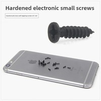 Vis autotaraudeuses cruciformes électroniques métriques YI QUAN M1, noircies et trempées, pour la réparation de téléphones portables et d'ordinateurs portables