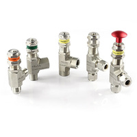 Vannes de décharge Swagelok type Hikelok 1/4 pouce NPT femelle NPT mâle pour instruments de régulation de débit