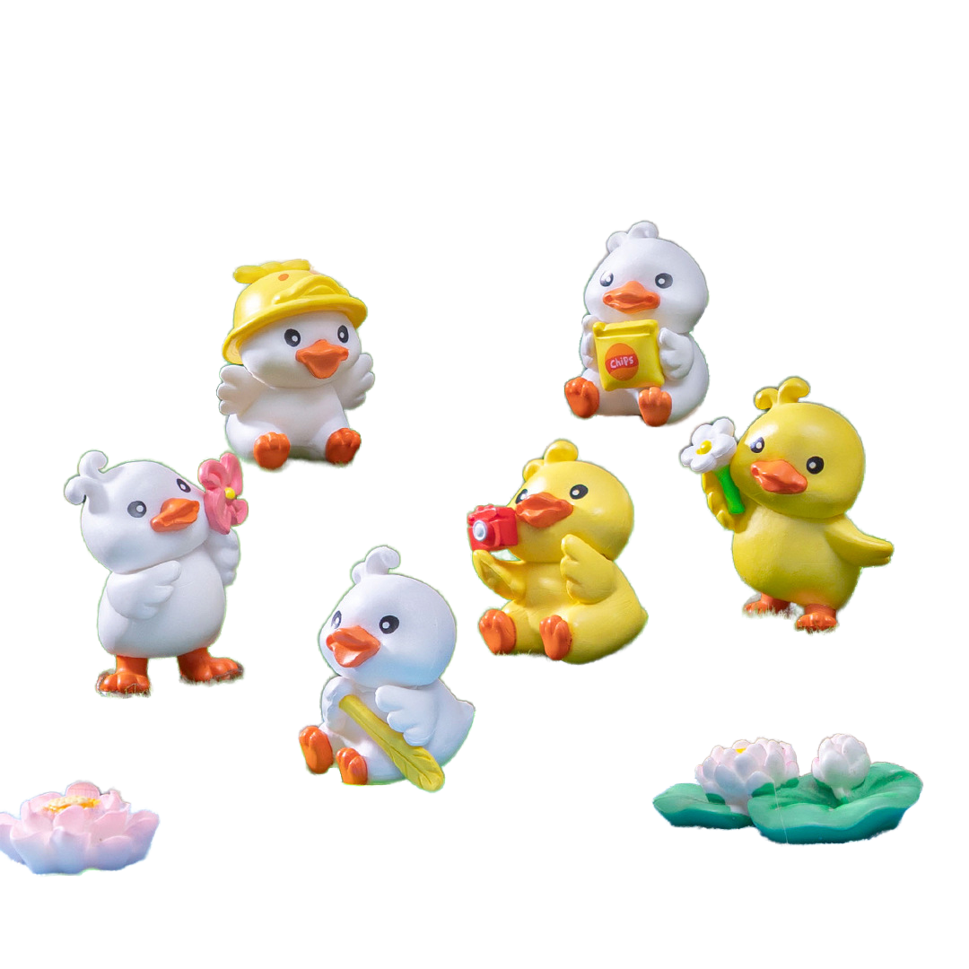 100 Pcs Mini Pink Flamingo Resin Ducks - Tiny Figurines For Garden Decor, Fairy Gardens, Crafts & Party Favors - View #4