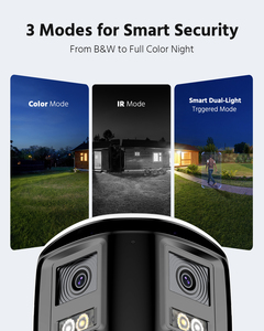 <span class=keywords><strong>ANNKE</strong></span> 8CH 12MP H.265 + PoE NVR 6pcs 4K PoE IP Dual Lens Smart Dual Light Panoramic CCTV Camera Security <span class=keywords><strong>Surveillance</strong></span> System - Product Image 3