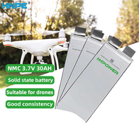 Batteries de poche polymère Li-ion HNPE 3.7v 16ah 22ah 27ah 30ah 31ah 3.7v batterie au Lithium de drone à semi-conducteurs à haut débit à haut débit