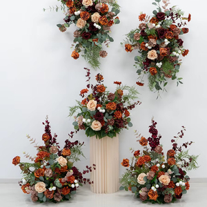 Centros <span class=keywords><strong>de</strong></span> Mesa <span class=keywords><strong>de</strong></span> Flores Artificiales Personalizados, <span class=keywords><strong>Arreglos</strong></span> Florales <span class=keywords><strong>de</strong></span> Seda para Decoración <span class=keywords><strong>de</strong></span> Eventos - Product Image 1