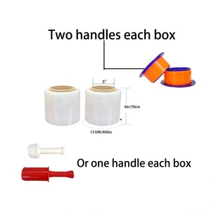 Commercial Plastic Film Supplies 5 Inch Casting PE Transparent Moisture Proof Soft Packaging <strong>Wrap</strong> <strong>Pallet</strong> Stretch <strong>Wrap</strong> - Product Image 2