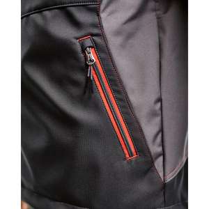 BLAKLADER - 385025169956XS Chaleco Softshell Negro/Rojo-EAN 7330509537862 CHAQUETAS DE TRABAJO CHAQUETAS DE VERANO SOFTSHELL - Product Image 4