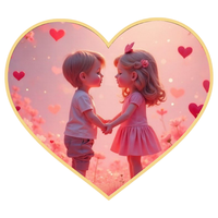 Nouveauté 2026 : Pièces de monnaie en métal doré en forme de cœur pour la Saint-Valentin – Cadeau idéal pour les couples