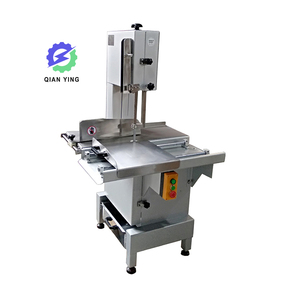 Sega a nastro da macellaio per il taglio di carne e ossa di pollo con reggetta a lama commerciale in acciaio inossidabile di piccole dimensioni - Product Image 1