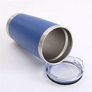 <b>Copper</b> Tumbler 20Oz Metal Insulated Double Wall Vacuum <b>Powder</b> Coated Matte Sweat Free BPA Free Tumbler ASM25 - Product Image 5