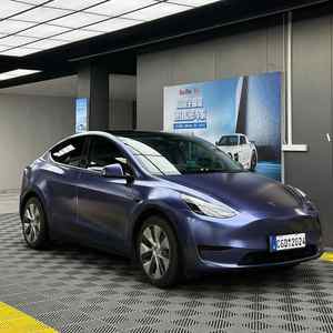 Pellicola Vinilica per Wrapping Auto, Antimacchia, Cambio Colore, Adesivo Vinilico Opaco Metallizzato Blu Notte - Product Image 4