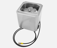 Refroidisseur de gobelets à glace de qualité commerciale, machine à refroidissement rapide en acier inoxydable