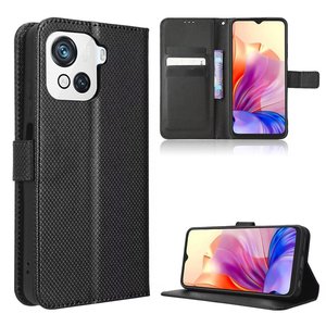 Funda de lujo con diseño de diamantes en piel sintética para el teléfono Blackview <span class=keywords><strong>OSCAL</strong></span> <span class=keywords><strong>C80</strong></span> - Product Image 1