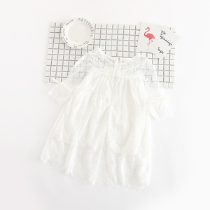 ชุดเดรสลูกไม้สำหรับเด็กผู้หญิงขายส่ง ชุดเดรสออกงานฤดูร้อนสำหรับเด็กผู้หญิง - Product Image 4