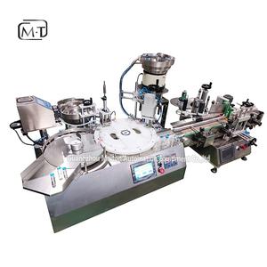 2 en 1 Monoblock 3ml Agua Líquido Antibiótico Tapón de llenado Máquina de prensado - Product Image 1