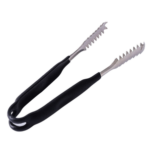 ที่คีบอาหาร DFTS02 รุ่น Kitchen Tools สีดำด้าน ด้ามจับซิลิโคนกันลื่น ผลิตจากสแตนเลส ใช้คีบน้ำแข็งได้ - Product Image 2