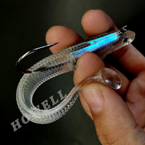 Howell OEM 15cm 30g di giga Pre-truccata esche da pesca morbide OEM esche di <span class=keywords><strong>anguilla</strong></span> e esche da Jigging <span class=keywords><strong>per</strong></span> pesci d'acqua salata e spigole - Product Image 2