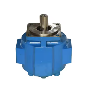 Pièces de rechange hydrauliques pour chargeuse : Pompe hydraulique à engrenages triple à arbre droit en fonte bleue, vente en gros - Product Image 5