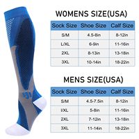 Bas de compression Chaussettes de compression pour hommes et femmes 20-30 MmHg