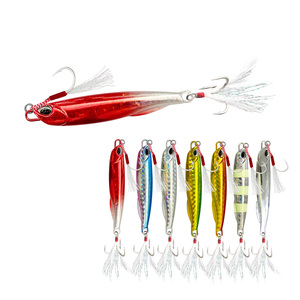 Esche artificiali Shore Lento Jigging Dura Piombo Bass Esche <span class=keywords><strong>Da</strong></span> <span class=keywords><strong>Pesca</strong></span> 10g/15g/20g/25g/30g/40g/60g Duro Richiamo di <span class=keywords><strong>pesca</strong></span> <span class=keywords><strong>Con</strong></span> gancio di Alta qualità - Product Image 1