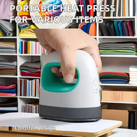 Presse à chaud par sublimation portable KaiMai Mini, facile à utiliser pour l'impression sur chaussures et t-shirts, idéale pour les petites boutiques