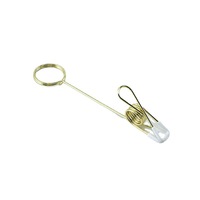 Porte-cartes de table personnalisés à double pince pour cartes nominatives, notes, restaurants, hôtels, mariages, fêtes, événements de bureau, écoles, maison