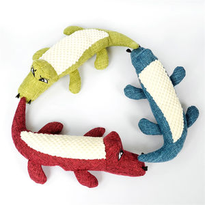 OEM ODM Puzzle di lusso ecologico cane da masticare giocattolo interattivo simpatici animali in velluto a coste <span class=keywords><strong>Pet</strong></span> masticare con funzione cigolante per cani - Product Image 2