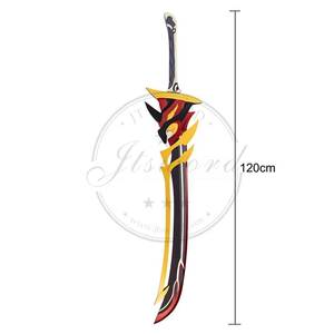 ดาบจำลอง คีมายเออร์ เรดฮอร์น สโตนเทรสเชอร์ แบมบู จากเกม Genshin Impact ของ MS - Product Image 2