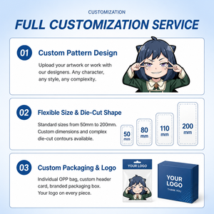Pegatinas Personalizadas de <span class=keywords><strong>Manga</strong></span> con Efecto de Movimiento, Calcomanías de <span class=keywords><strong>Anya</strong></span>, Pegatinas de Anime 3D Lenticulares para Decoración de Coche, Portátil y Refrigerador - Product Image 6