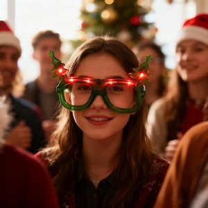 Sapin de Noël artificiel durable avec lumières LED pour accessoires de fête - Product Image 5