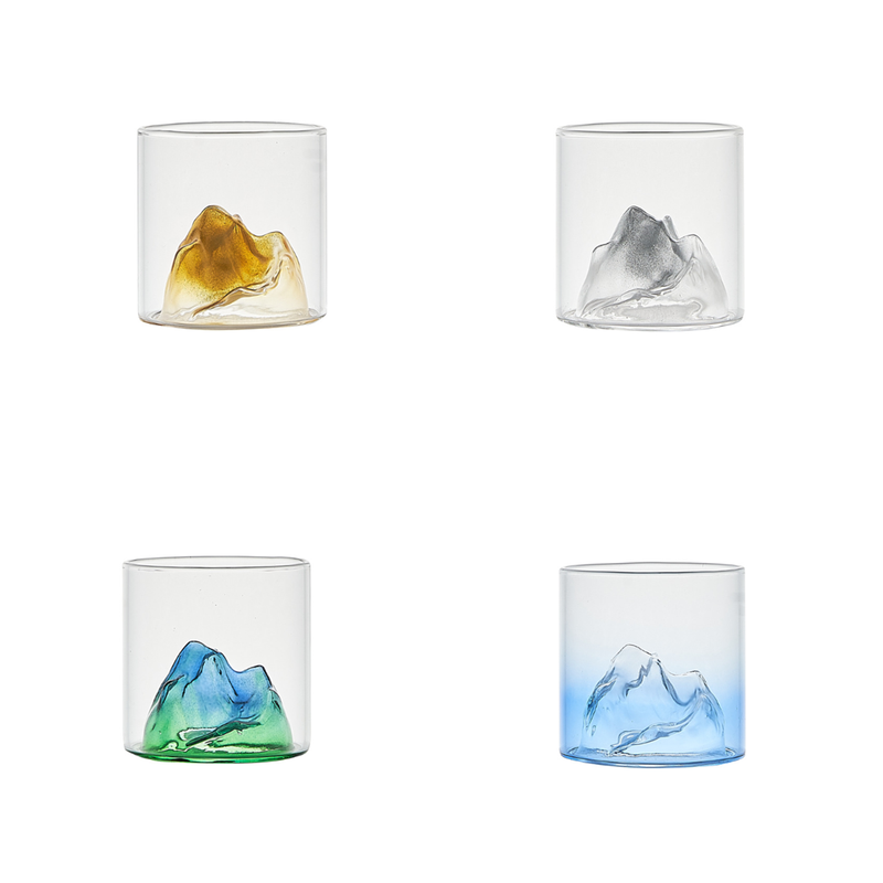 Hot Sale Old Fashioned Glass Colorful