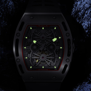Montre-bracelet homme de luxe, nouvelle collection, entièrement automatique, mécanique, avec revêtement lumineux, montre de sport pour homme, en stock en usine. - Product Image 3