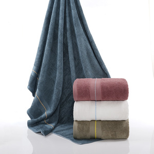 Toalla de Baño de Fibra de Bambú Kim Ryan, 90x180cm, Gruesa y Absorbente, para Uso Doméstico, para Hombres y Mujeres, Personalizable - Product Image 2