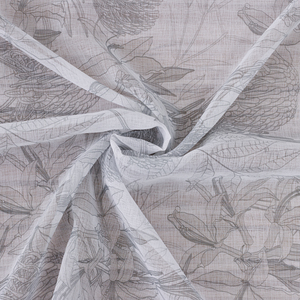 Padrão Floral personalizado Living Room Decor Sheer Tulle Cortinas Papel Impressão cortinas para casa Janela Valances - Product Image 4