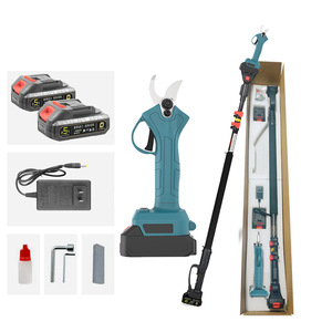 Sécateur électrique à long manche télescopique sans fil pour arbres, coupe jusqu'à 25 mm, pour vergers et vignobles, professionnel, certifié CE TUV - Product Image 1