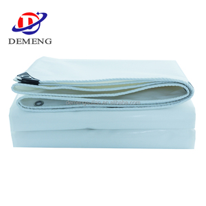Bâche PVC blanche imperméable 500g 6x10m à prix abordable de Chine, facile à nettoyer, pour couverture de toiture - Product Image 3