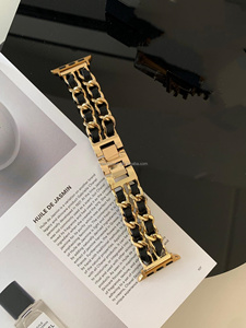 <span class=keywords><strong>Correa</strong></span> de Reloj de Cuero para <span class=keywords><strong>Apple</strong></span> <span class=keywords><strong>Watch</strong></span>, Serie Negra, Moderna, para <span class=keywords><strong>Apple</strong></span> <span class=keywords><strong>Watch</strong></span> - Product Image 2